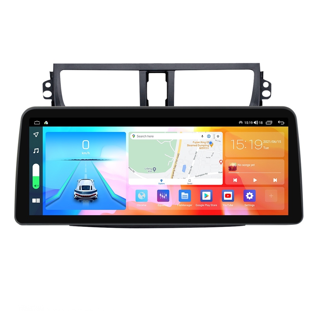 Navigatie dedicata cu Android Suzuki Celerio dupa 2014, 4GB RAM, Radio GPS Dual Zone, Display QLED 12.3