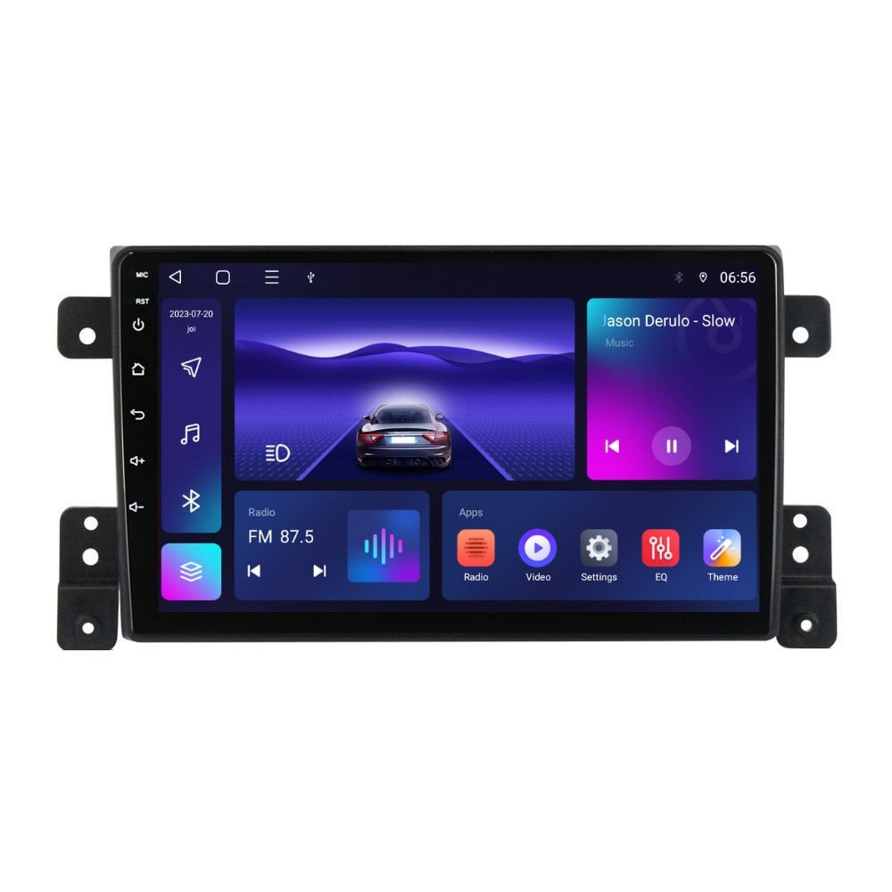 Navigatie dedicata cu Android Suzuki Grand Vitara 2005 - 2015, 3GB RAM, Radio GPS Dual Zone, Display HD QLED 9