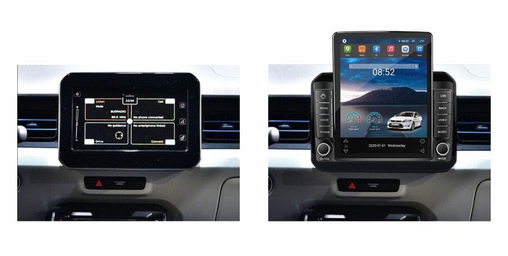 Navigatie dedicata cu Android Suzuki Ignis III dupa 2016, 2GB RAM, Radio GPS Dual Zone, Touchscreen IPS 9.7