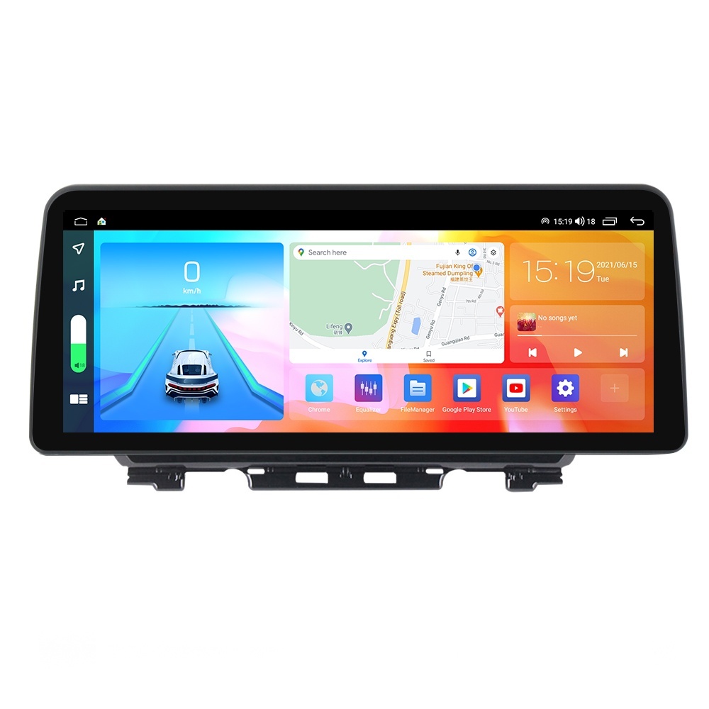 Navigatie dedicata cu Android Suzuki Jimny dupa 2018, 4GB RAM, Radio GPS Dual Zone, Display QLED 12.3