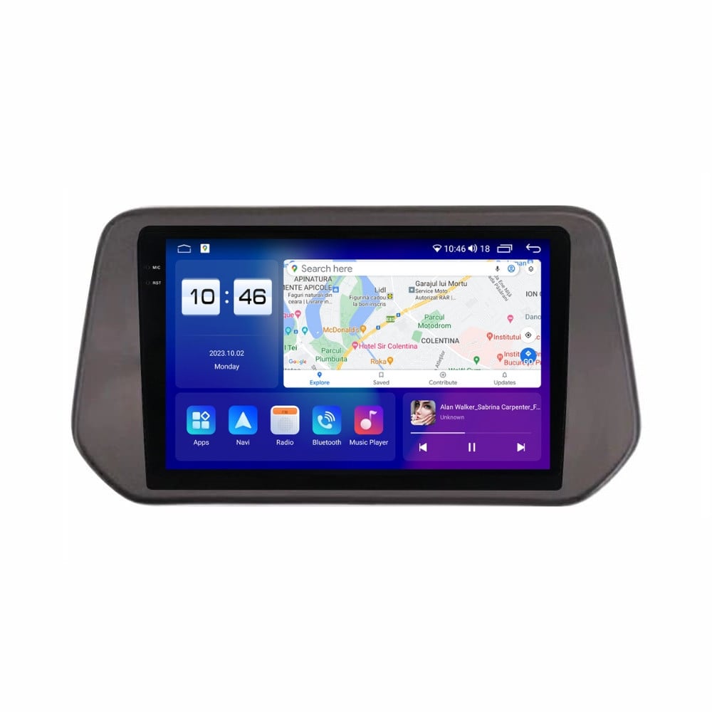 Navigatie dedicata cu Android Suzuki S-Cross dupa 2021, 8GB RAM, Radio GPS Dual Zone, Display 2K QLED 9.5