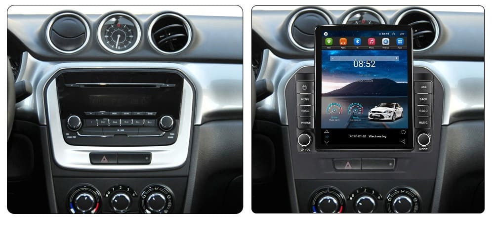 Navigatie dedicata cu Android Suzuki Vitara dupa 2015, 2GB RAM, Radio GPS Dual Zone, Touchscreen IPS 9.7