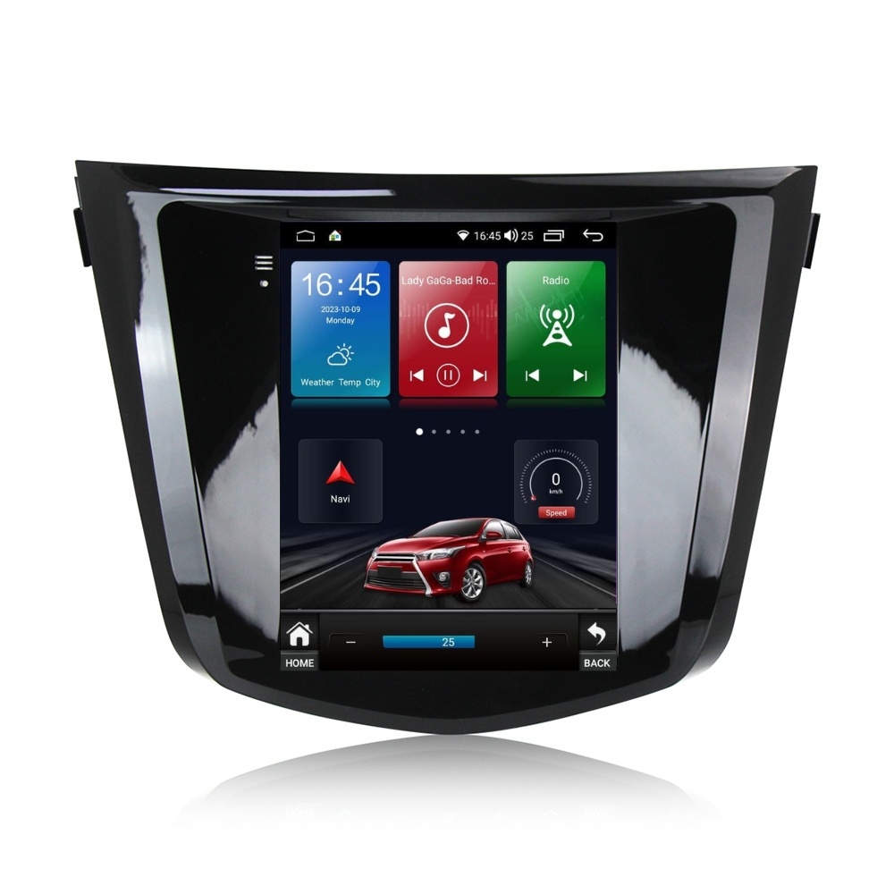 Navigatie dedicata cu Android tip tesla Nissan Qashqai II 2014 - 2021, 4GB RAM, Radio GPS Dual Zone, Touchscreen IPS 9.7