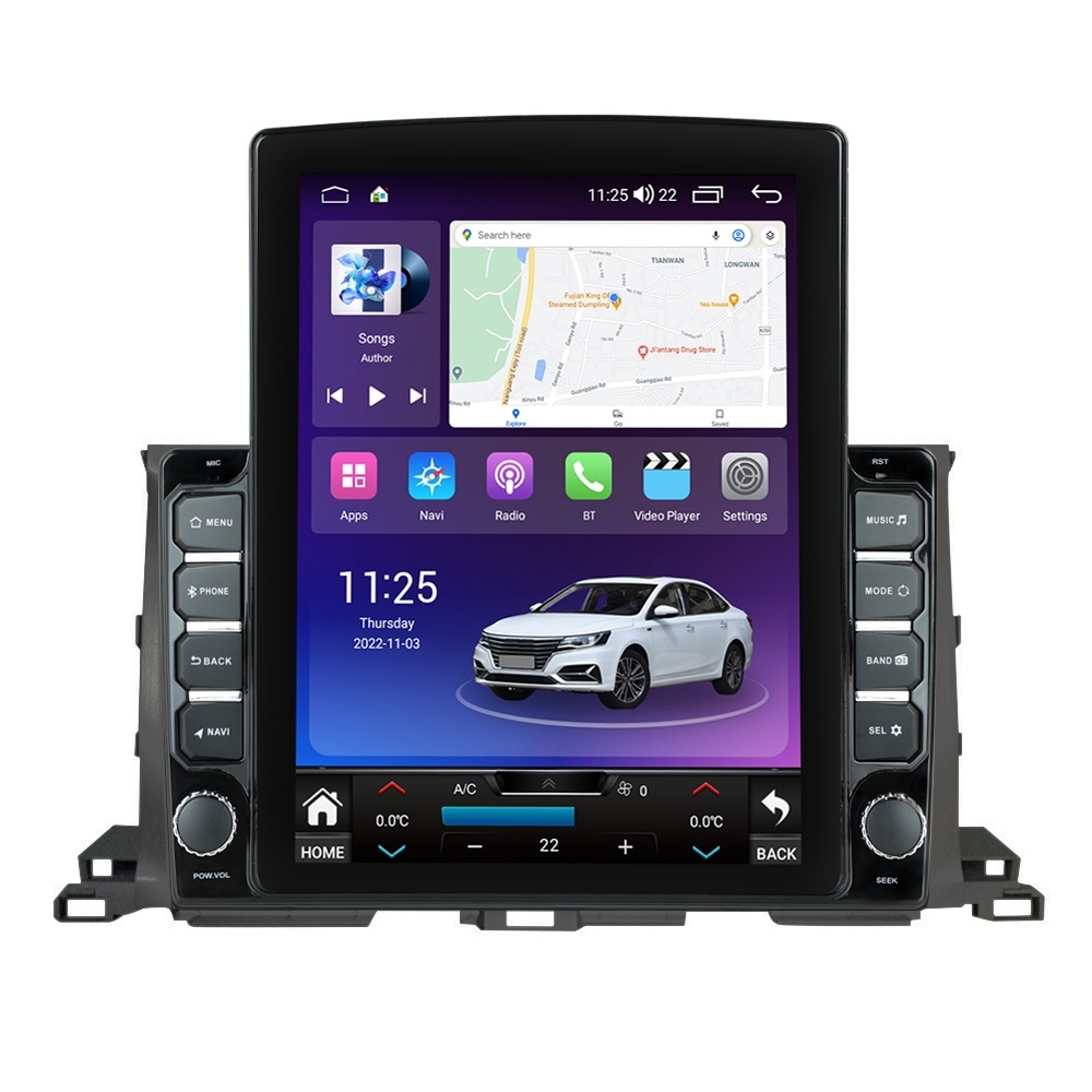 Navigatie dedicata cu Android Toyota Highlander 2013 - 2021, 4GB RAM, Radio GPS Dual Zone, Touchscreen IPS 9.7