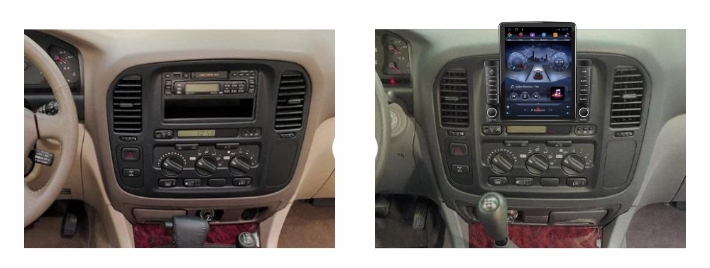 Navigatie dedicata cu Android Toyota Land Cruiser J100 1998 - 2002, 2GB RAM, Radio GPS Dual Zone, Touchscreen IPS 9.7