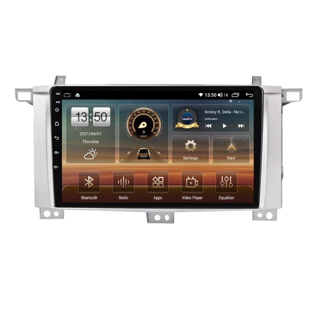 Navigatie dedicata cu Android Toyota Land Cruiser J100 2002 - 2008, 2GB RAM, Radio GPS Dual Zone, Display HD QLED 9
