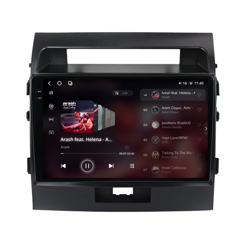 Navigatie dedicata cu Android Toyota Land Cruiser J200 2008 - 2015, 12GB RAM, Radio GPS Dual Zone, Display 2K QLED 10.36