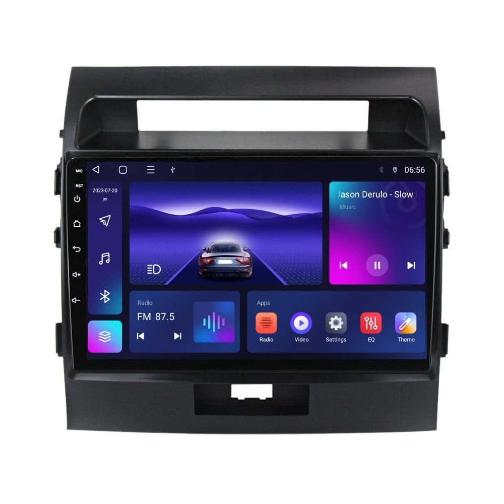 Navigatie dedicata cu Android Toyota Land Cruiser J200 2008 - 2015, 3GB RAM, Radio GPS Dual Zone, Display HD QLED 10