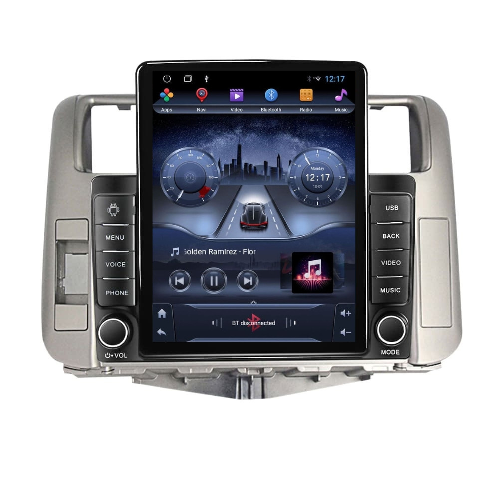 Navigatie dedicata cu Android Toyota Land Cruiser Prado J150 2009 - 2013, 2GB RAM, Radio GPS Dual Zone, Touchscreen IPS 9.7