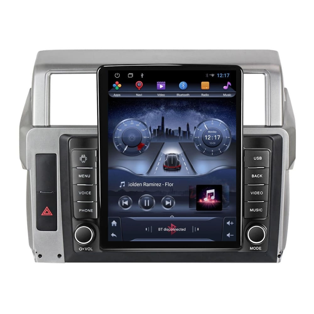 Navigatie dedicata cu Android Toyota Land Cruiser Prado J150 2013 - 2017, 1GB RAM, Radio GPS Dual Zone, Touchscreen IPS 9.7