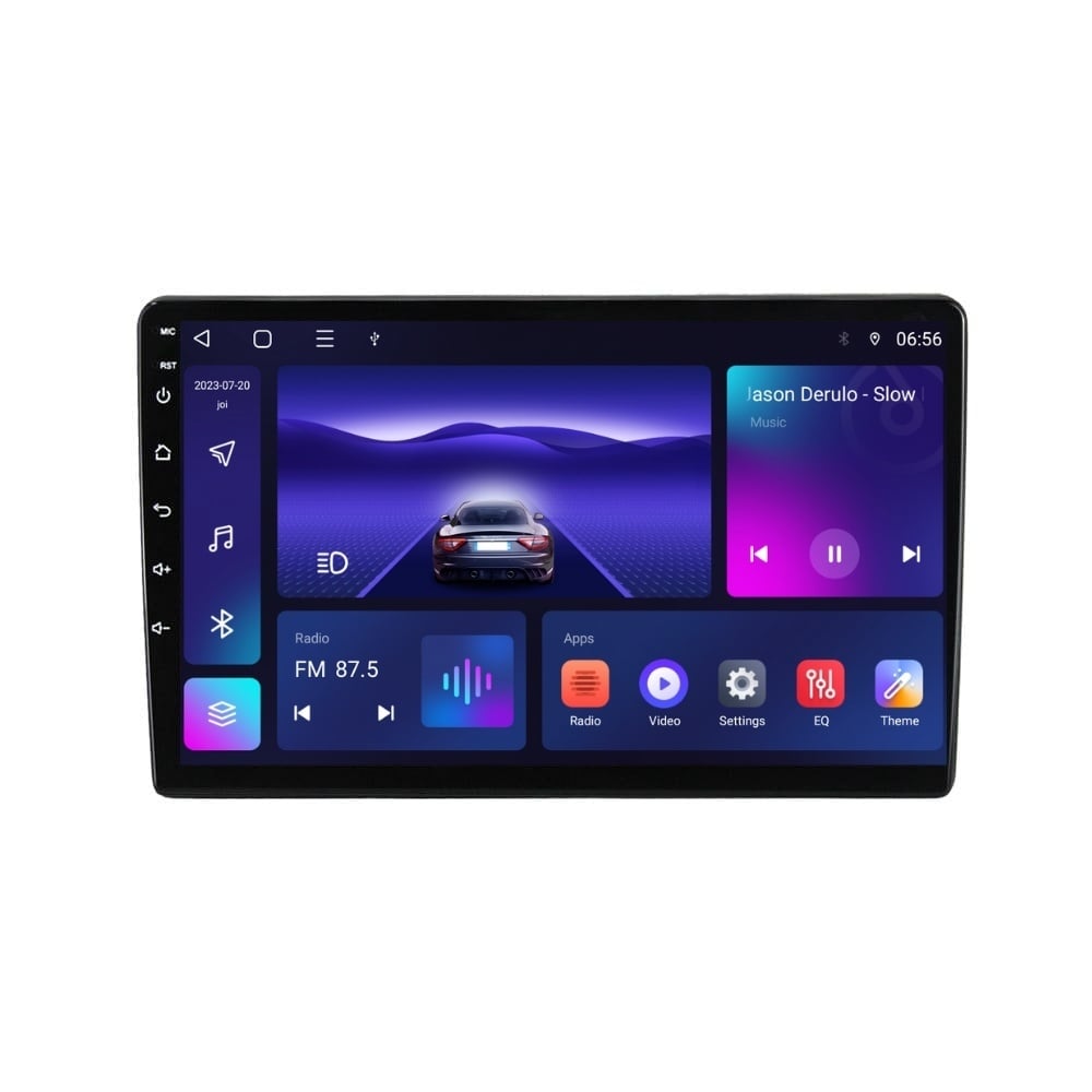 Navigatie dedicata cu Android Toyota Rav4 II 2000 - 2005, 3GB RAM, Radio GPS Dual Zone, Display HD QLED 9