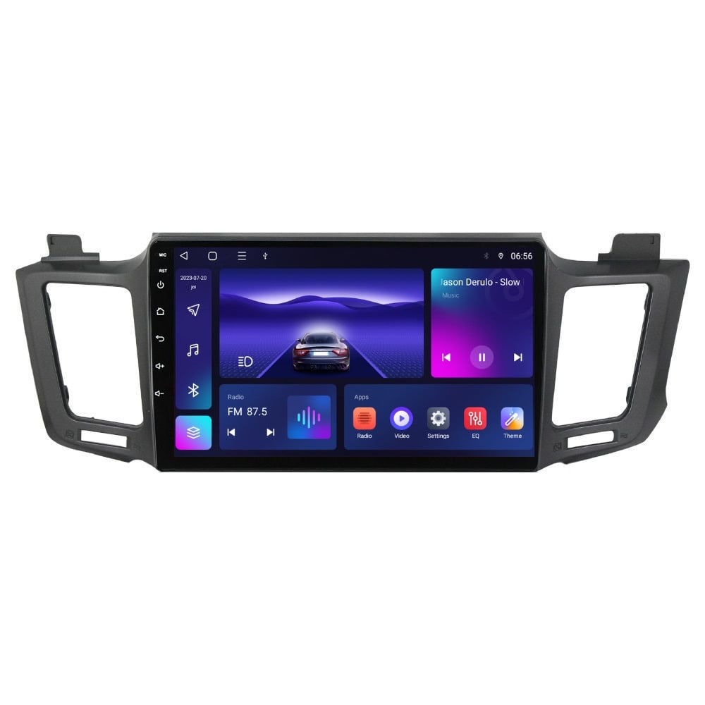 Navigatie dedicata cu Android Toyota Rav4 IV 2013 - 2018, 2GB RAM, Radio GPS Dual Zone, Display HD QLED 10