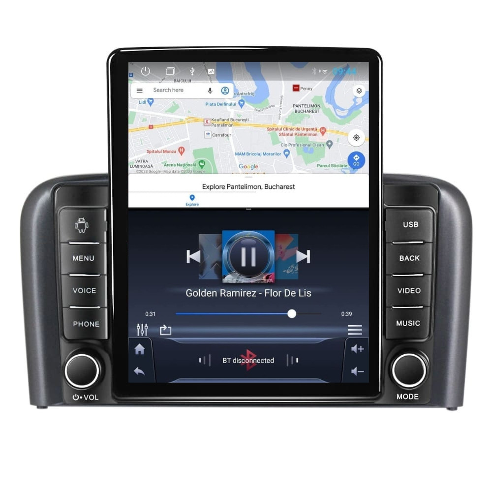 Navigatie dedicata cu Android Volvo S80 I 2004 - 2006, 2GB RAM, Radio GPS Dual Zone, Touchscreen IPS 9.7