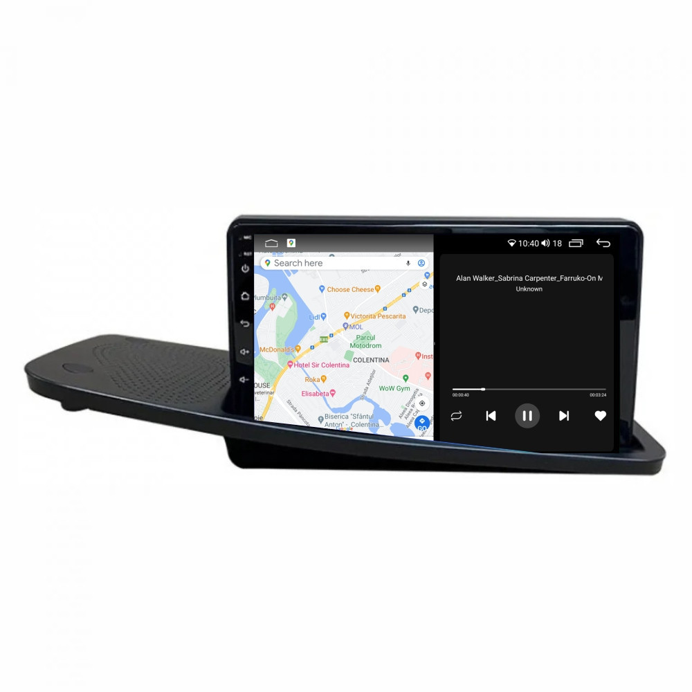 Navigatie dedicata cu Android Volvo S80 II 2006 - 2012 cu navigatie originala, 8GB RAM, Radio GPS Dual Zone, Display 2K QLED 9.5