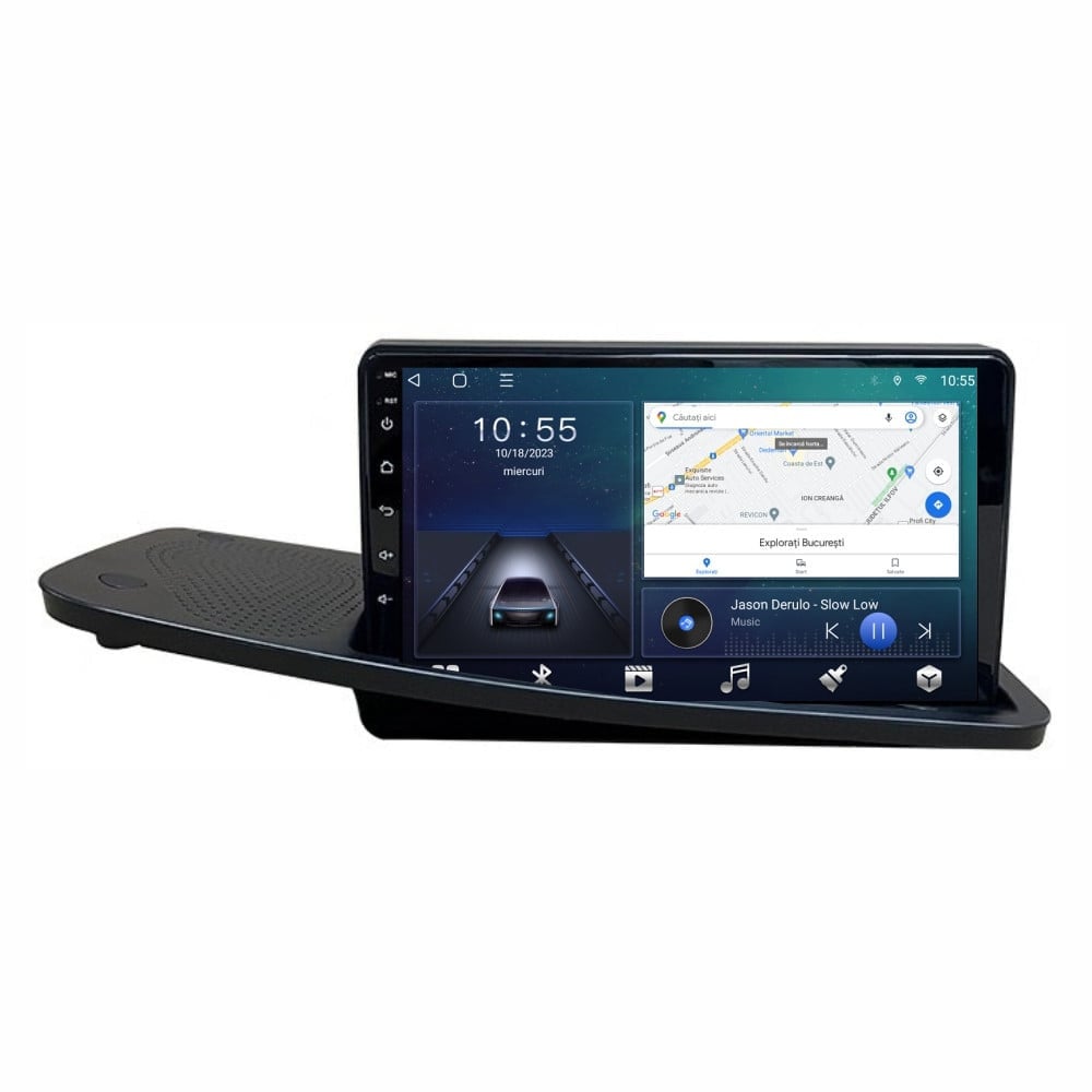 Navigatie dedicata cu Android Volvo S80 II 2006 - 2012 cu navigatie originala, 3GB RAM, Radio GPS Dual Zone, Display HD QLED 9