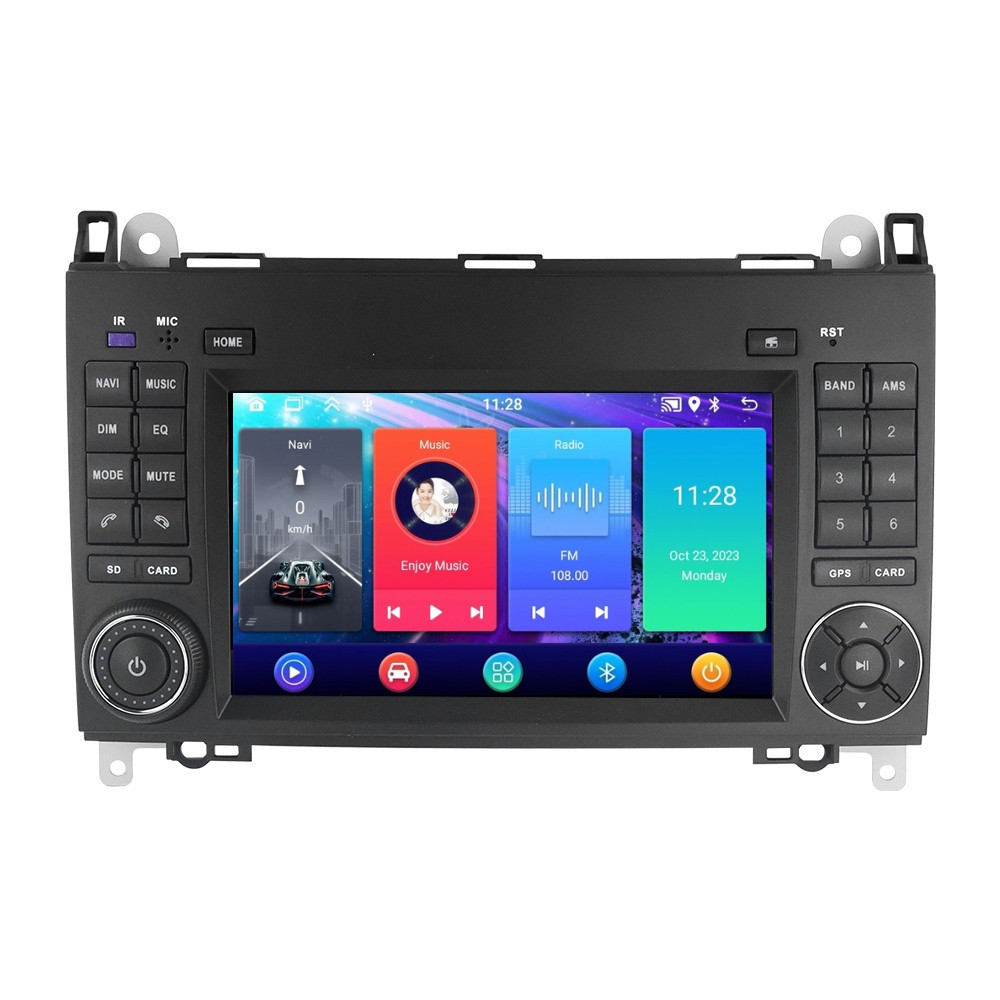 Navigatie dedicata cu Android VW Crafter 2006 - 2016, 2GB RAM, Radio GPS Dual Zone, Display HD IPS 7