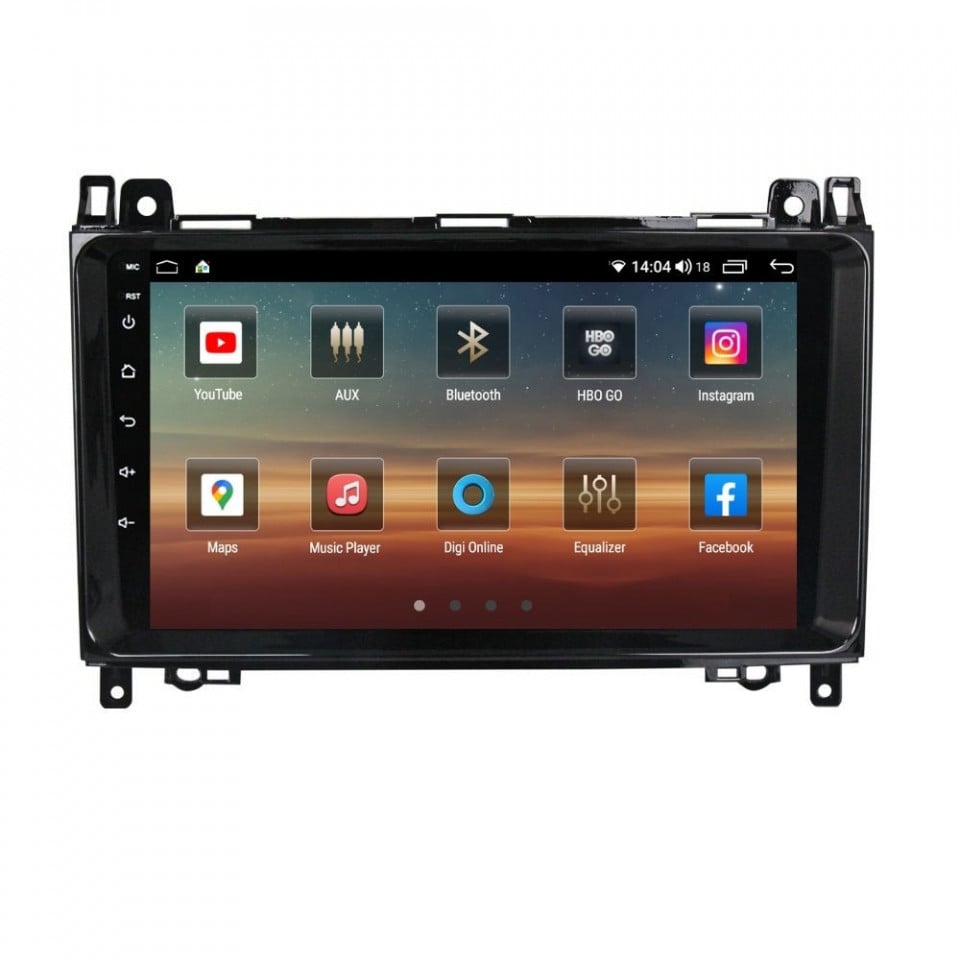 Navigatie dedicata cu Android VW Crafter 2006 - 2016, 8GB RAM, Radio GPS Dual Zone, Display HD QLED 9