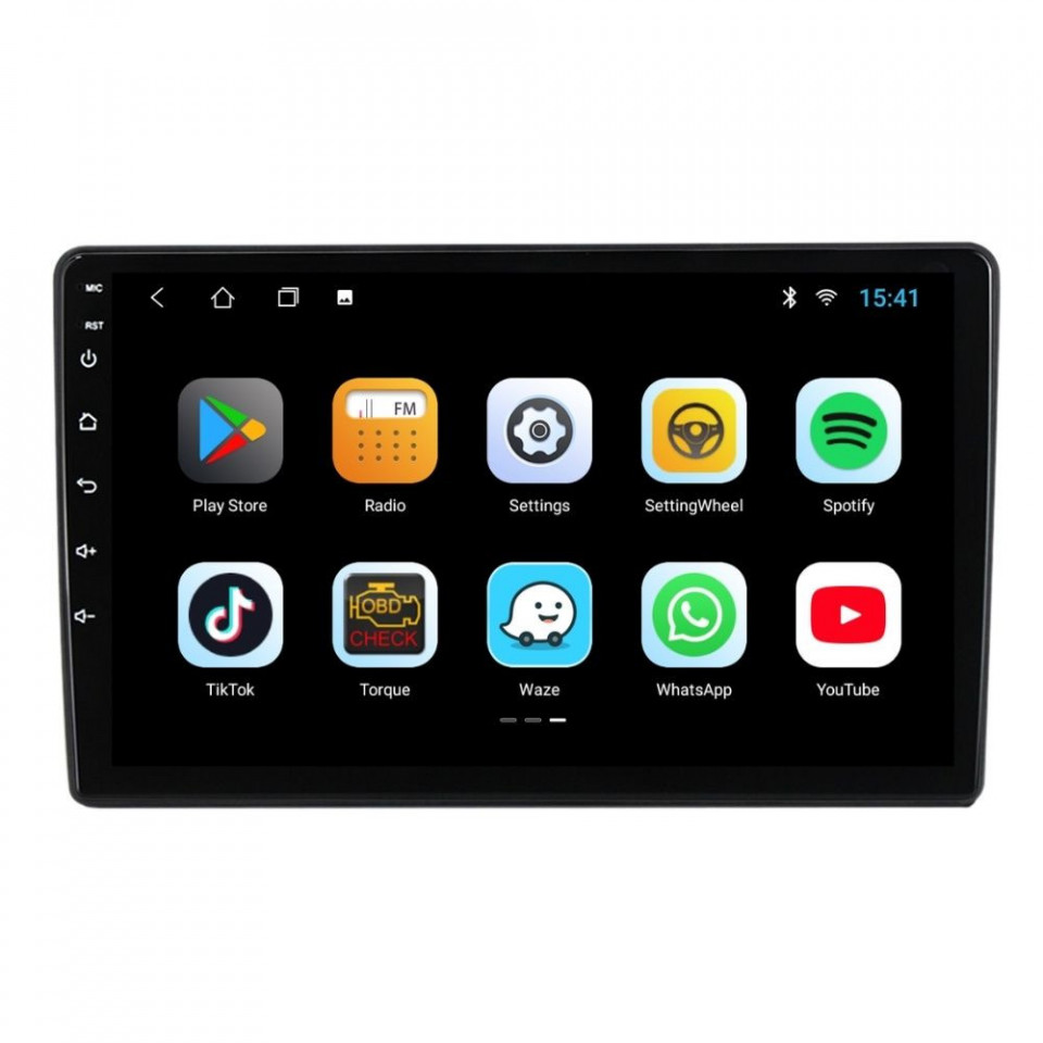 Navigatie dedicata cu Android VW Golf VI 2008 - 2014, 2GB RAM, Radio GPS Dual Zone, Display HD IPS 10\'\' Touchscreen, Internet Wi-Fi, Bluetooth, MirrorLink, USB, Waze - 2 | YEO