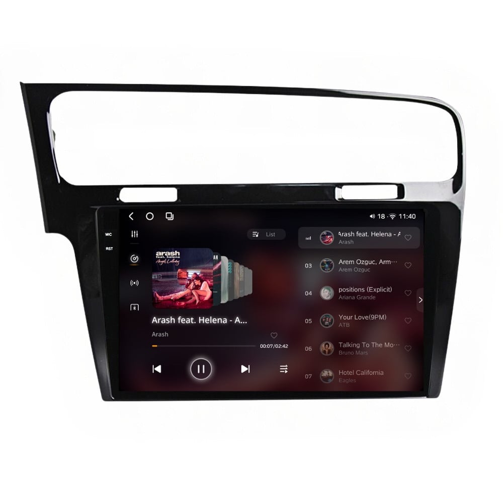 Navigatie dedicata cu Android VW Golf VII 2012 - 2019, negru, 12GB RAM, Radio GPS Dual Zone, Display 2K QLED 10.36