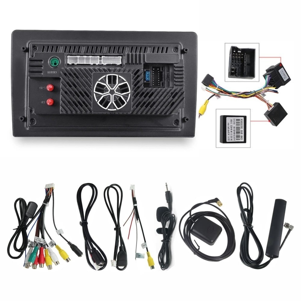 Navigatie dedicata cu Android VW Golf VII 2012 - 2019, negru, 4GB RAM, Radio GPS Dual Zone, Display HD QLED 10" Touchscreen, Internet Wi-Fi si slot SIM 4G, Bluetooth, MirrorLink, USB - Imagine 5