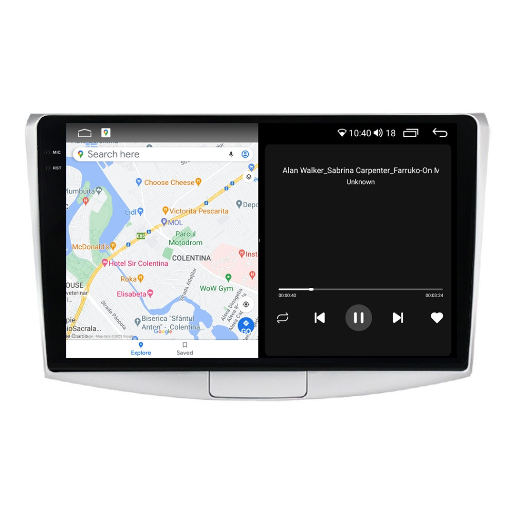 Navigatie dedicata cu Android VW Passat B6 / B7 2005 - 2015, 4GB RAM, Radio GPS Dual Zone, Display 2K QLED 10.36