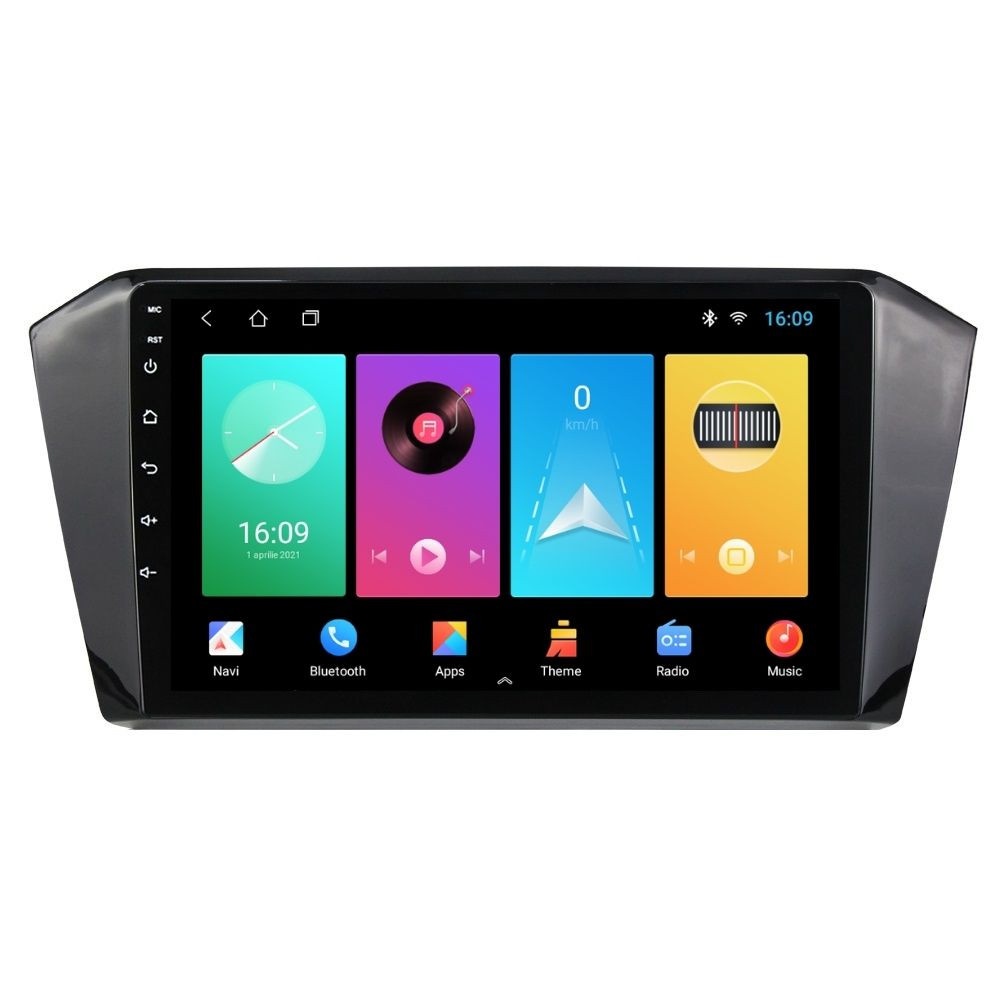 Navigatie dedicata cu Android VW Passat B8 dupa 2015, 1GB RAM, Radio GPS Dual Zone, Display HD IPS 10