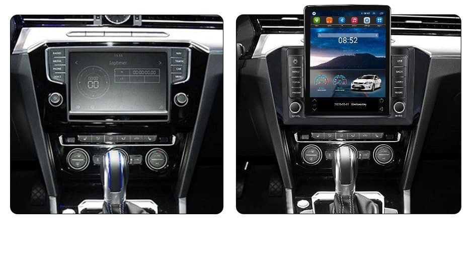 Navigatie dedicata cu Android VW Passat B8 dupa 2015, 1GB RAM, Radio GPS Dual Zone, Touchscreen IPS 9.7