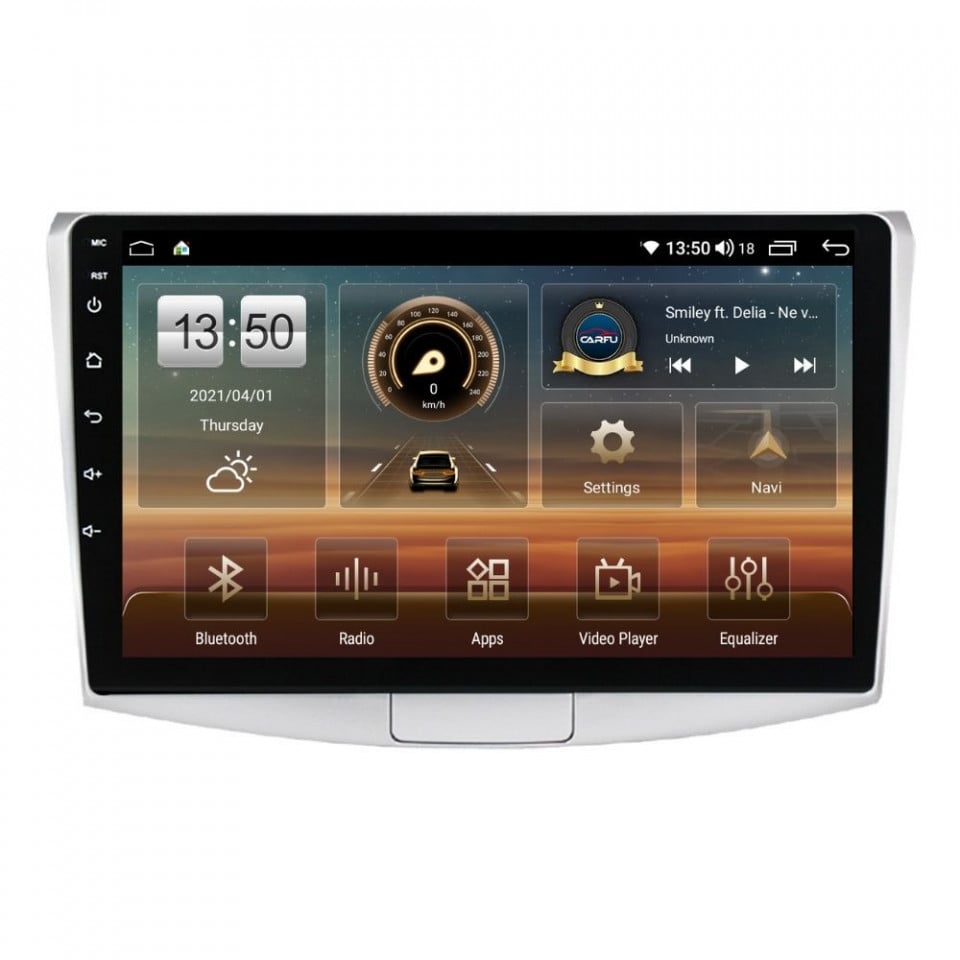 Navigatie dedicata cu Android VW Passat CC 2008 - 2018, 4GB RAM, Radio GPS Dual Zone, Display HD QLED 10