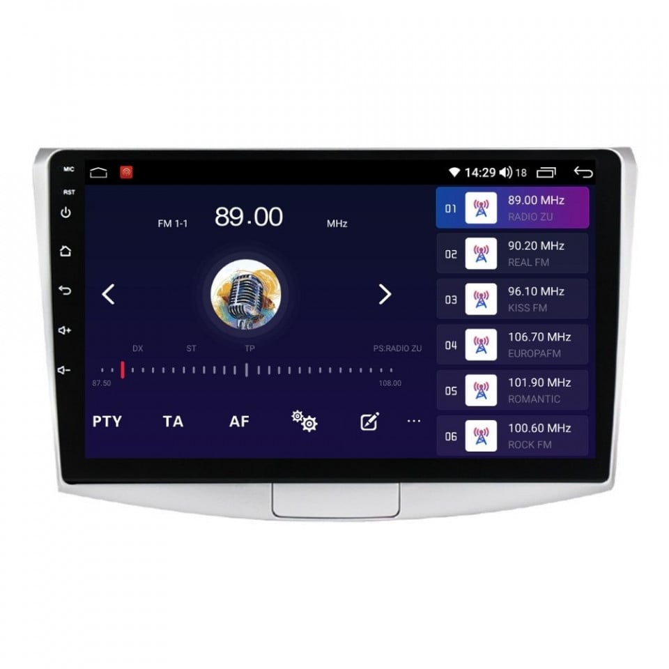 Navigatie dedicata cu Android VW Passat CC 2008 - 2018, 4GB RAM, Radio GPS Dual Zone, Display HD QLED 10