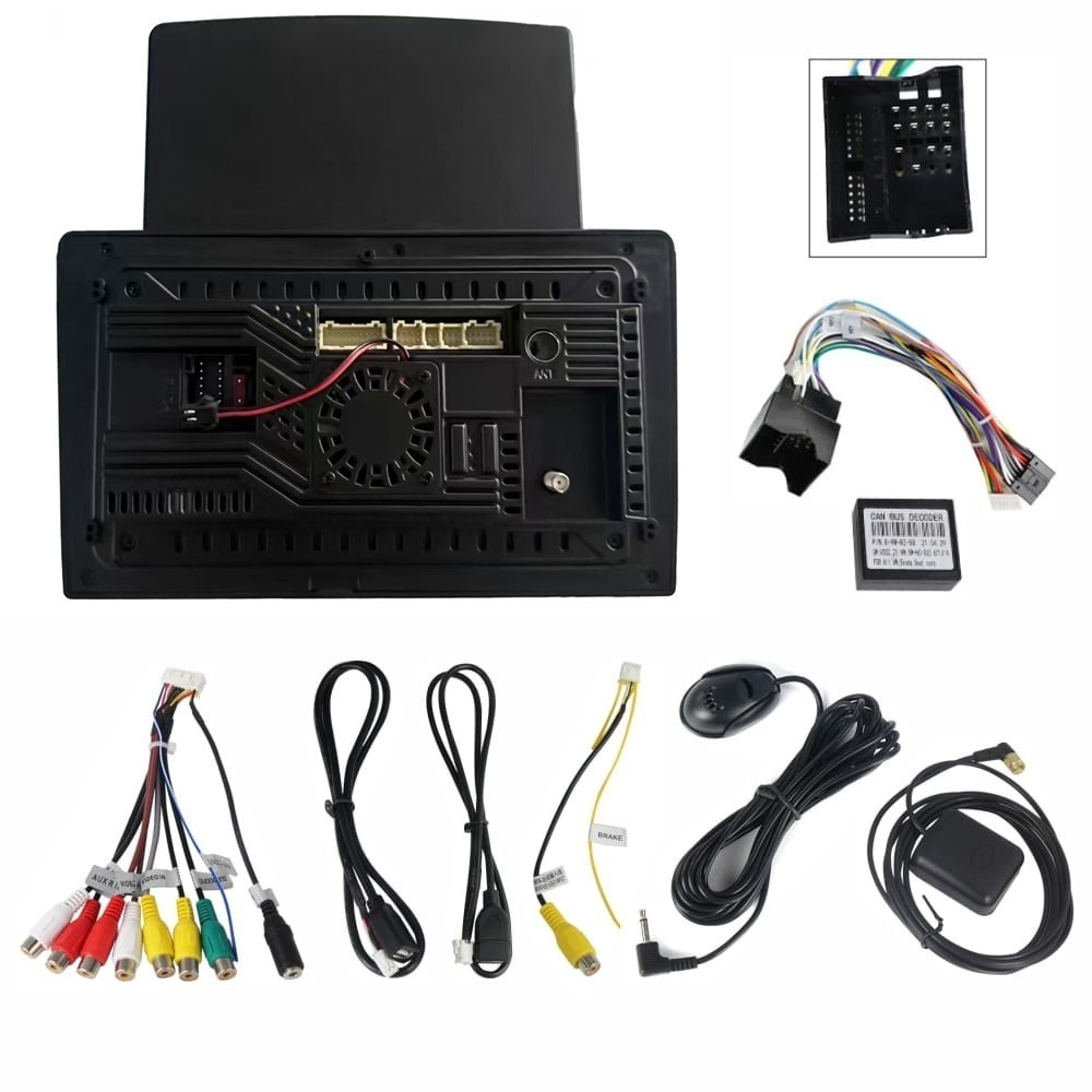 Navigatie dedicata cu Android VW Polo 6R 2009 - 2018, 1GB RAM, Radio GPS Dual Zone, Touchscreen IPS 9.7" HD tip Tesla, Internet Wi-Fi, Bluetooth, MirrorLink, USB - Imagine 5