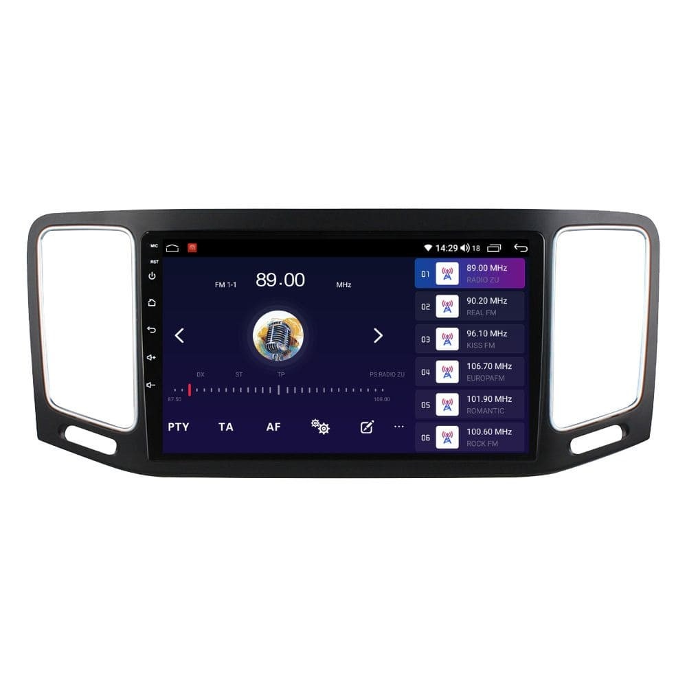 Navigatie dedicata cu Android VW Sharan dupa 2010, 2GB RAM, Radio GPS Dual Zone, Display HD QLED 9\'\' Touchscreen, Internet Wi-Fi si slot SIM 4G, Bluetooth, MirrorLink, USB - 3 | YEO