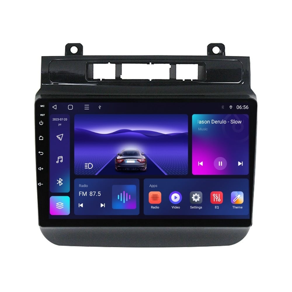 Navigatie dedicata cu Android VW Touareg 7P 2010 - 2018, 3GB RAM, Radio GPS Dual Zone, Display HD QLED 9