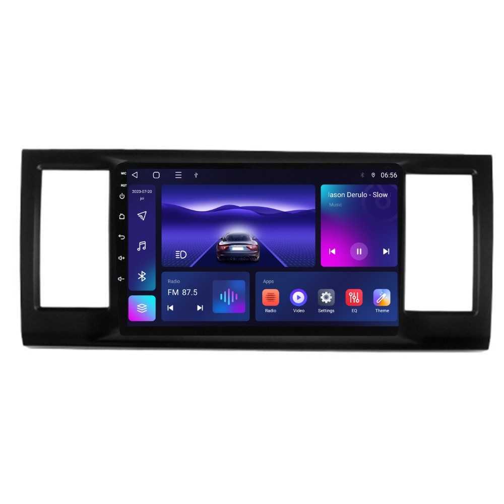 Navigatie dedicata cu Android VW Transporter / Caravelle / Multivan T6 2015 - 2020, 4GB RAM, Radio GPS Dual Zone, Display HD IPS 9
