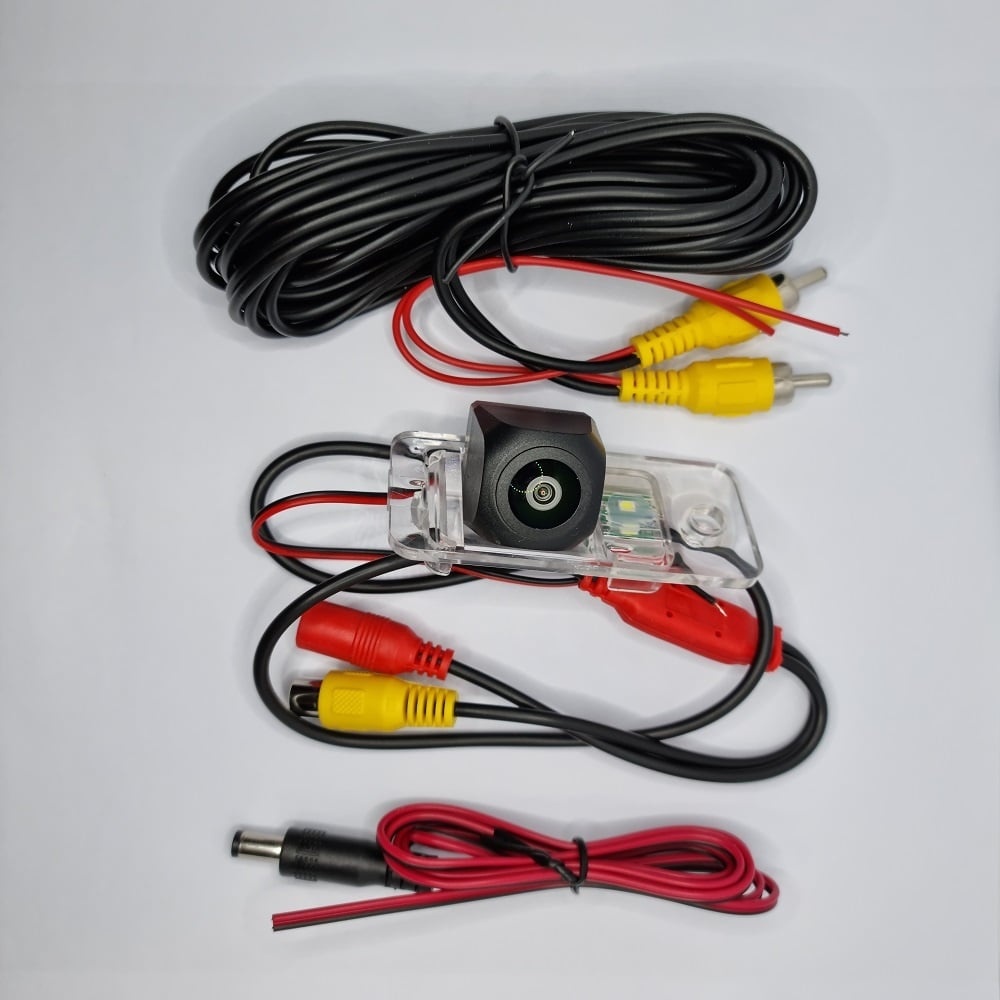 Camera marsarier dedicata Audi A6 (C6) 2004 - 2011 tip lampa numar, AHD 720P, Night Vision, rezistenta la apa si praf, cablu video 6m - 3 | YEO