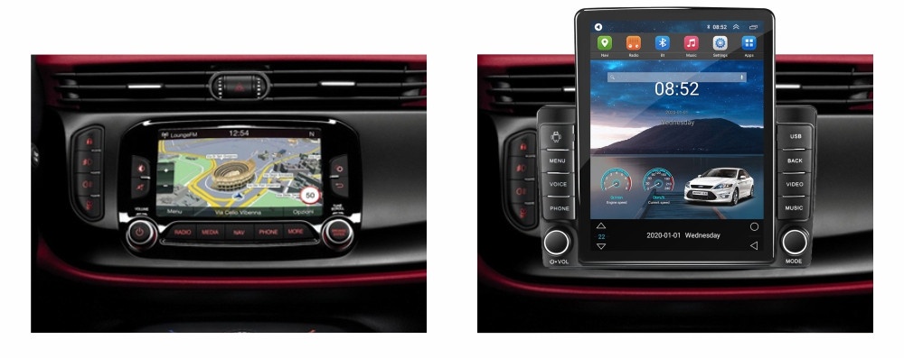 Navigatie dedicata cu Android Alfa Romeo Giulietta 2014 - 2020, 2GB RAM, Radio GPS Dual Zone, Touchscreen IPS 9.7" HD tip Tesla, Internet Wi-Fi, Bluetooth, MirrorLink, USB - Imagine 4