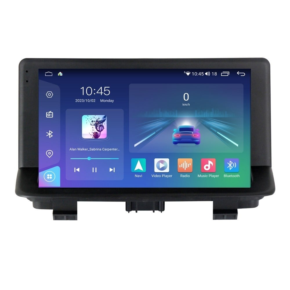 Navigatie dedicata cu Android Audi Q3 (8U) 2011 - 2020, 4GB RAM, Radio GPS Dual Zone, Display 2K QLED 9.5