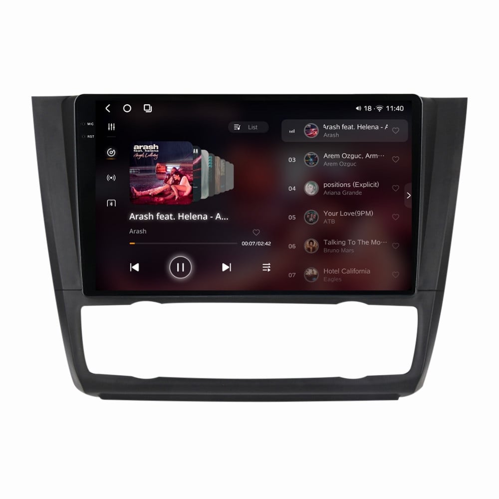 Navigatie dedicata cu Android BMW Seria 1 (E81 / E87) 2007 - 2013, clima automata, 12GB RAM, Radio GPS Dual Zone, Display 2K QLED 9.5