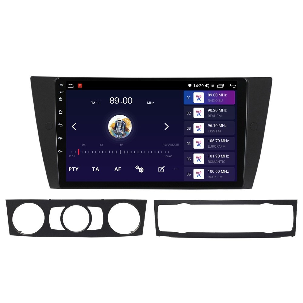 Navigatie dedicata cu Android BMW Seria 3 (E90) 2004 - 2013, 2GB RAM, Radio GPS Dual Zone, Display HD QLED 9
