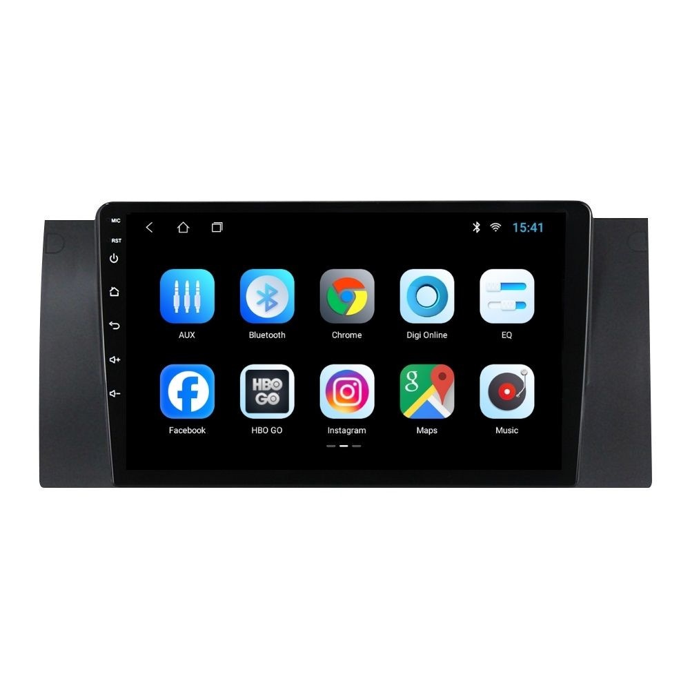 Navigatie dedicata cu Android BMW Seria 5 (E39) 1995 - 2003, 1GB RAM, Radio GPS Dual Zone, Display HD IPS 9" Touchscreen, Internet Wi-Fi, Bluetooth, MirrorLink, USB - Imagine 2