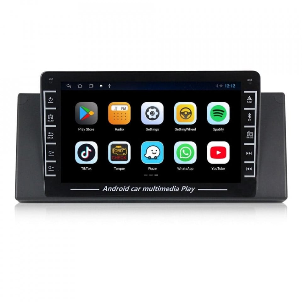 Navigatie dedicata cu Android BMW Seria 5 (E39) 1995 - 2003, 1GB RAM, Radio GPS Dual Zone, Display HD IPS 8