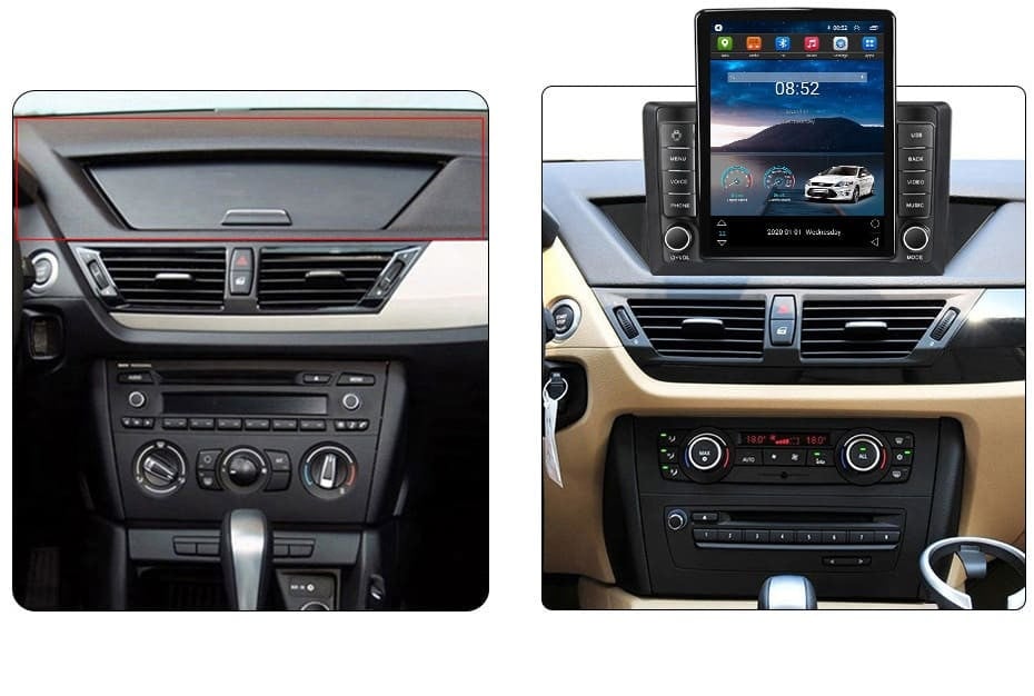 Navigatie dedicata cu Android BMW X1 (E84) 2009 - 2015, 1GB RAM, Radio GPS Dual Zone, Touchscreen IPS 9.7