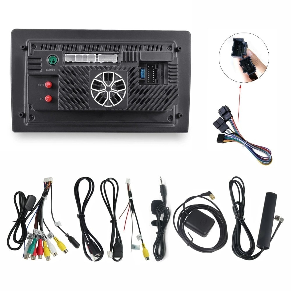 Navigatie dedicata cu Android Chevrolet Aveo 2006 - 2011, 4GB RAM, Radio GPS Dual Zone, Display HD QLED 9" Touchscreen, Internet Wi-Fi si slot SIM 4G, Bluetooth, MirrorLink, USB - Imagine 5