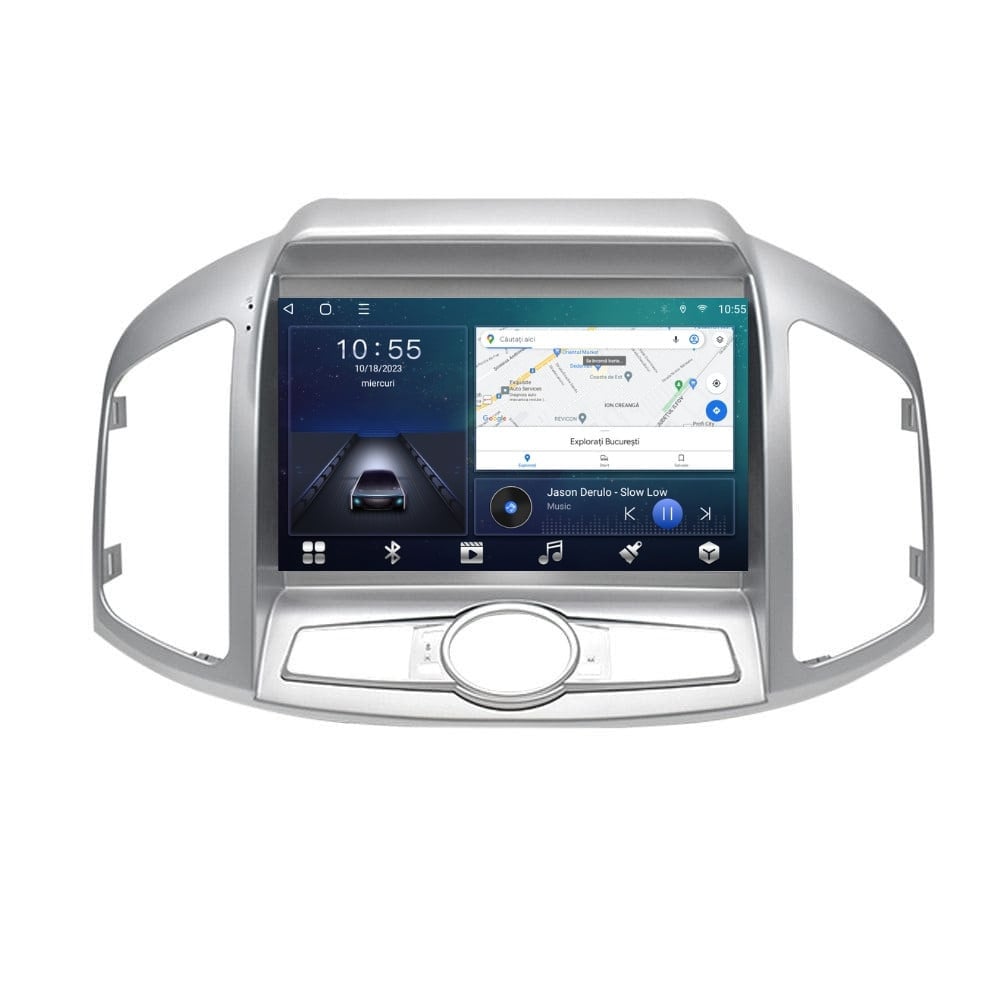 Navigatie dedicata cu Android Chevrolet Captiva 2011 - 2016, 3GB RAM, Radio GPS Dual Zone, Display HD QLED 9