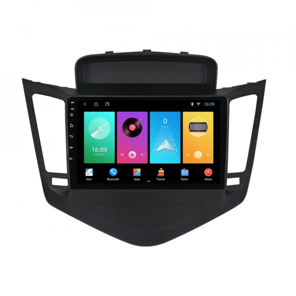 Navigatie dedicata cu Android Chevrolet Cruze 2008 - 2013, 2GB RAM, Radio GPS Dual Zone, Display HD IPS 9