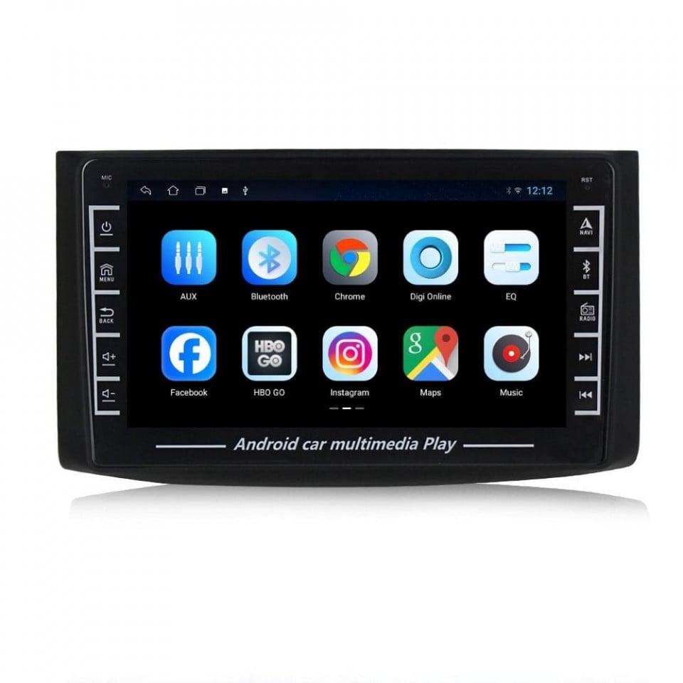 Navigatie dedicata cu Android Chevrolet Kalos 2006 - 2011, 1GB RAM, Radio GPS Dual Zone, Display HD IPS 8