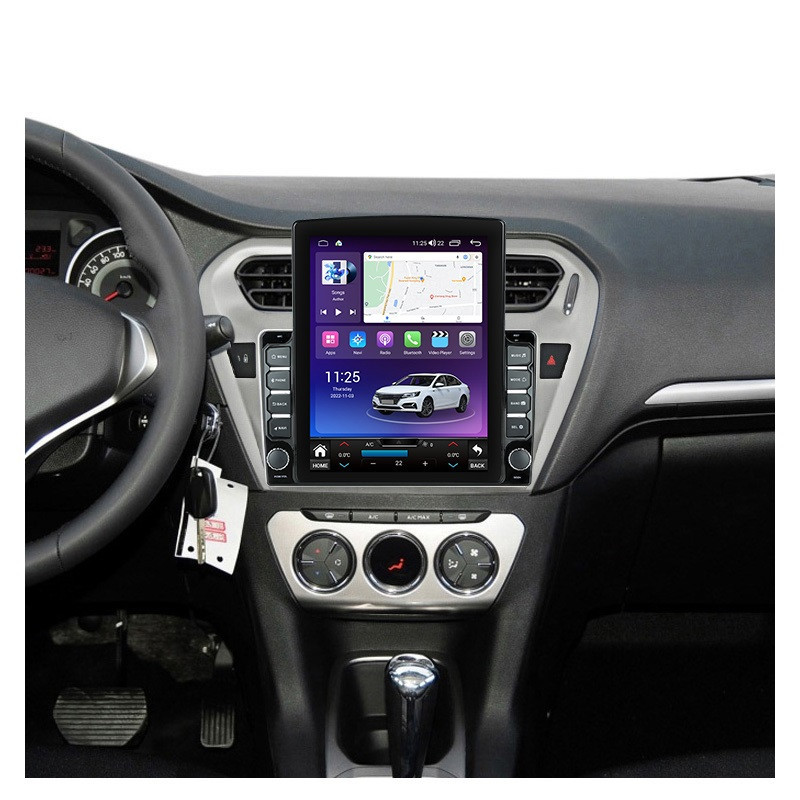 Navigatie dedicata cu Android Citroen C-Elysee 2012 - 2021, 8GB RAM, Radio GPS Dual Zone, Touchscreen IPS 9.7