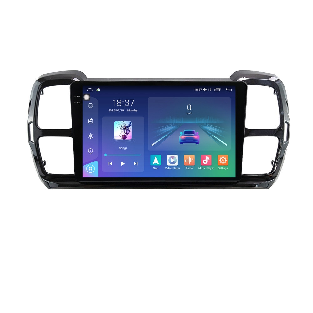 Navigatie dedicata cu Android Citroen C5 Aircross dupa 2018, 4GB RAM, Radio GPS Dual Zone, Display 2K QLED 9.5