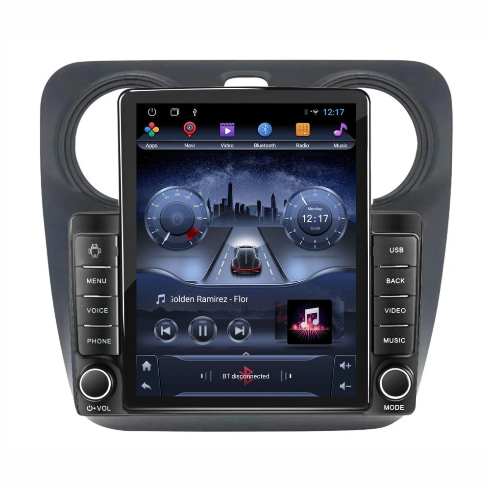 Navigatie dedicata cu Android Dacia Dokker dupa 2012, 1GB RAM, Radio GPS Dual Zone, Touchscreen IPS 9.7