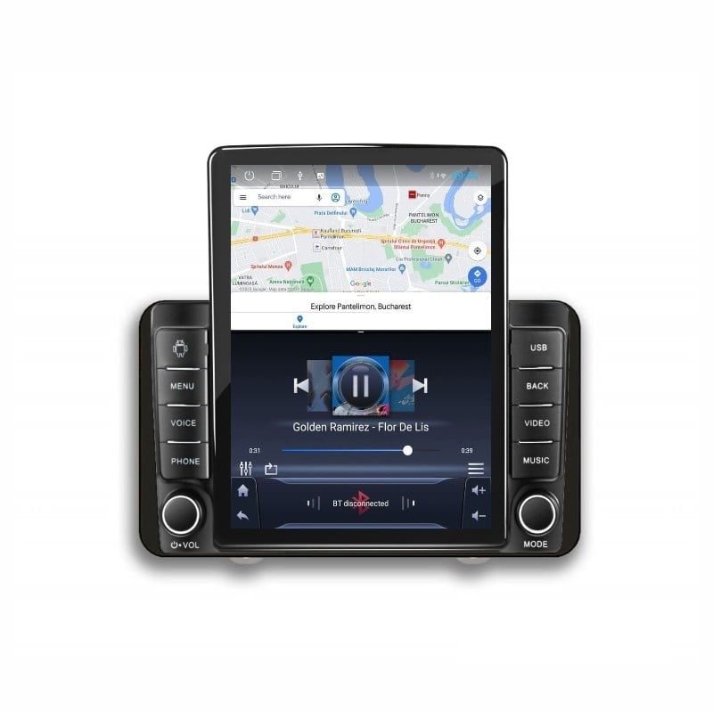 Navigatie dedicata cu Android Dacia Duster II 2022 - 2024, 1GB RAM, Radio GPS Dual Zone, Touchscreen IPS 9.7