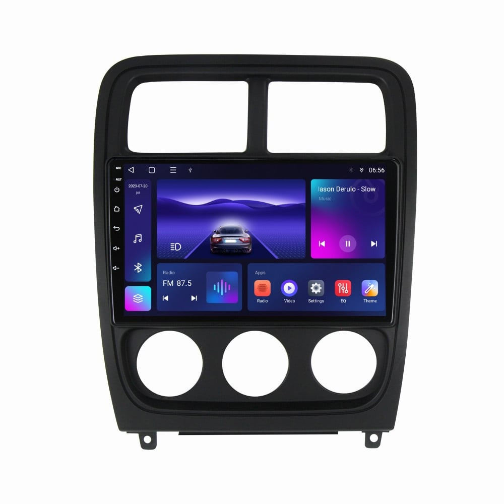 Navigatie dedicata cu Android Dodge Caliber 2010 - 2012, 3GB RAM, Radio GPS Dual Zone, Display HD QLED 9